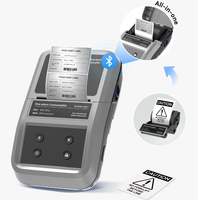 AIMO E9000 Impresora Portátil Multifunción de Etiquetas Adhesivas, Impresora de Etiquetas de Transferencia Térmica para Gestión Hotelera y Uso Médico