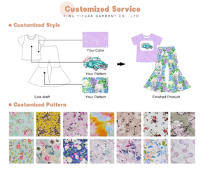 Yiyuan impressions personnalisées filles automne à volants à manches longues col rond lâche décontracté fluide à plusieurs niveaux <span class=keywords><strong>Maxi</strong></span> robe avec poches prix de gros - Product Image 4