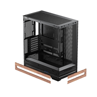 Nouveau design boîtier de PC de jeu d'usine châssis d'ordinateur et de tours en verre trempé ATX avec ventilateur refroidisseur USB3.0 pour application de bureau