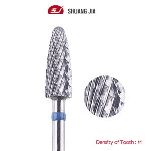 Đầu mài móng bằng cacbua vonfram SHUANGJIA 3/32 inch, dùng cho máy mài móng điện, loại bỏ gờ xoay, dùng được cho kim loại, nhựa, dành cho mắt mèo (hoặc: dùng cho móng mắt mèo) - Product Image 4