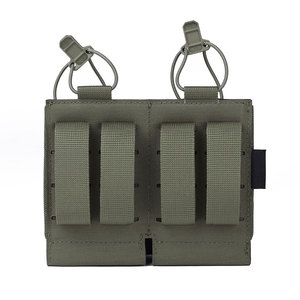 Emersongear Cordura 500Dナイロン5.56ダブルマグポーチ軽量クイックドロー射撃7.62タクティカルマガジンホルスターポーチ - Product Image 3