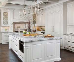 Armoire de cuisine de style américain haut de gamme, armoire de base en bois massif, armoires de cuisine RTA pour nouvelle maison - Product Image 2