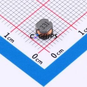 ZECD43-331K ตัวเหนี่ยวนำไฟฟ้าแบบ SMD,4.5x4 มม. ( ค่าความเหนี่ยวนำ: 330uH )( ความแม่นยำ: 10% กระแสไฟฟ้าที่กำหนด: 280mA ) - Product Image 1