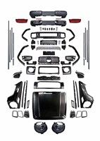 Kit de carrosserie de conversion style G63 pour Classe G (2002-2018) – Ensemble complet : pare-chocs avant, ailes larges, jupes latérales