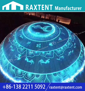 360 proyección cúpula cine 3D teatro móvil cúpula planetario para exposiciones y eventos - Product Image 6