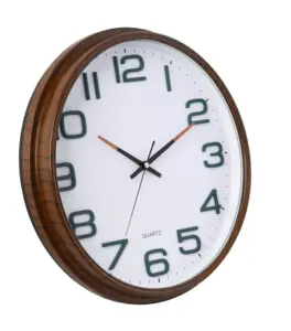 Reloj artesanal de plástico, reloj de pared Circular de gran tamaño, diseño de esfera Digital estereoscópica 3D, reloj de pared silencioso de 16 pulgadas