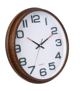 Horloge artisanale en plastique Horloge murale circulaire de grande taille Conception de <span class=keywords><strong>cadran</strong></span> <span class=keywords><strong>numérique</strong></span> stéréoscopique 3D Horloge murale silencieuse de 16 pouces - Product Image 5