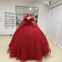 Robe de mariée de luxe personnalisée bordeaux coupe sirène/trompette longueur ras du sol en satin avec détails illusion et traîne, Nouvelle Arrivée pour AliExpress