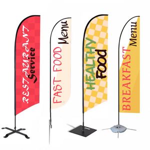 Kit de Bandera de Plumas para Exteriores, Bandera de Playa Personalizada en Forma de Lágrima con Mástil, Vela de Bali para Publicidad y Promoción - Product Image 3