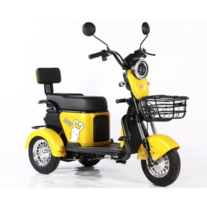 Logo OEM personnalisé Mini Adultes Trike 3 Roues Cyclomoteur Scooter 48V 600W Tout-Terrain Tricycle Électrique Léger avec Siège Enfant Panier Arrière - Product Image 3
