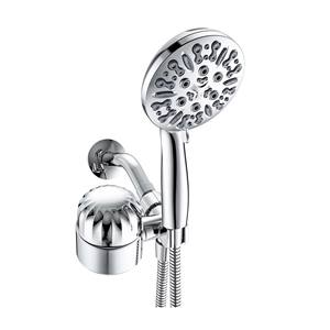 Filtro de agua portátil para ducha externa con cartucho reemplazable, filtración de 1 etapa para una piel limpia - Product Image 3