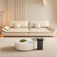 Louis Donne italien Normcore technologie tissu sectionnel canapé ensemble petit appartement maison salon meubles
