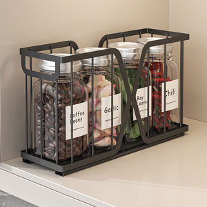 Panier de rangement de style tiroir pour armoire de cuisine sous l'évier, pour ranger les casseroles et les poêles - Product Image 2