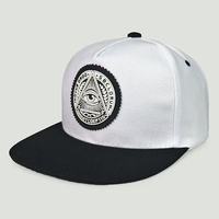 Gorra de camionero versátil y elegante, gorra de béisbol con protección UV, moderna, de algodón bicolor con estampado, ala ancha, personalizable.