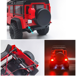 Kit d'éclairage LED <span class=keywords><strong>1</strong></span>/<span class=keywords><strong>18</strong></span> pour Crawler RC, projecteurs avant et arrière, adapté aux pièces et accessoires de modification et d'amélioration pour Crawler - Product Image 4