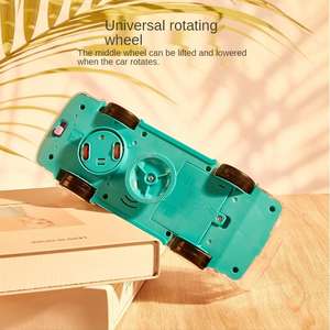 Modelo de simulación de coche, música ligera, coche de juguete para niños, autobús de engranajes transparente Universal eléctrico - Product Image 5