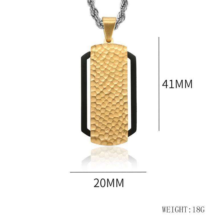 จี้เดี่ยวสีดำไม่มีโซ่