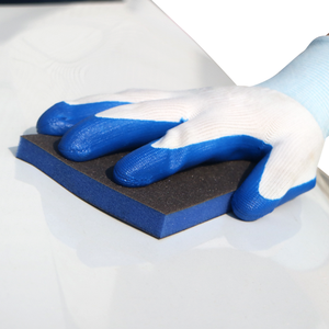 Tamponi Abrasivi Flessibili <span class=keywords><strong>a</strong></span> Doppia Faccia in Spugna Morbida per <span class=keywords><strong>Lucidatura</strong></span> di Metallo, Legno e <span class=keywords><strong>Mobili</strong></span>, Tamponi per Levigatura <span class=keywords><strong>a</strong></span> Secco e Umido - Product Image 5