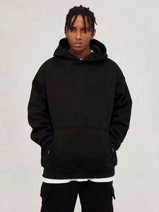 Fabricante de Sudaderas H5374, Sudaderas Extra Grandes Personalizadas de Alto Peso, 520 Gramos, Sudaderas de Gran Tamaño - Product Image 2