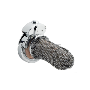 Offre Spéciale respirant longue Cage à bite mâle longue Cage de chasteté BDSM ceinture auxiliaire serrure à pénis mari fidélité <span class=keywords><strong>Couple</strong></span> dans les jeux de sexe - Product Image 1