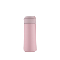 Bouteille d'eau en acier inoxydable à double paroi personnalisée Fiole à vide Hot Selling Soft Touch Thermos dans les sports de plein air