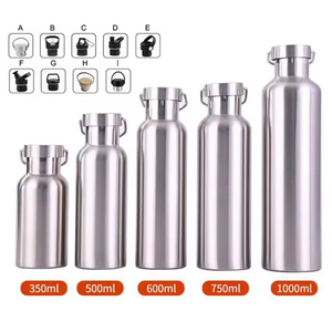 Paslanmaz Çelik Çift Cidarlı Vakumlu Yalıtımlı Termos Geniş Ağızlı Su Şişeleri Özel Logolu Spor Termos Bardak - Product Image 3