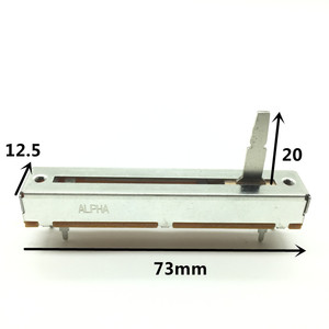 Potentiomètre linéaire ALPHA neuf, B20K, 4 broches, original Pioneer, pour <span class=keywords><strong>DDJ</strong></span> SX2 SX3 <span class=keywords><strong>RX</strong></span>, fader de volume, type à glissière directe, réglage fin - Product Image 2