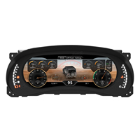 Accessoires intérieurs de voiture NaviHua, système Linux, compteur numérique, compteur de vitesse automatique, cockpit virtuel pour Jeep Wrangler JK 2011-2017
