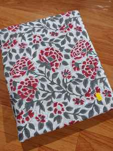 Tela de Algodón con Estampado Geométrico Abstracto, Tejido Dobby Cruzado, Rojo Gris |   Tela Suave y Transpirable para Prendas de Vestir, Decoración del Hogar y Manualidades - Product Image 2