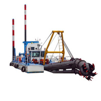 Cutter Dredger River Sea Machine Machines minières Mini drague pour navire d'aspiration de sable de navires d'or
