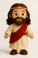 Peluche Jésus, jouet en peluche religieux chrétien, mignon, cadeau de fêtes, poupée en position debout, OEM ODM