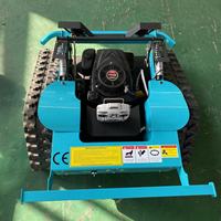 Cortadora de Césped Mini Crawler con Certificación CE y E, Elevación Manual, 9HP, para Invernaderos, Granjas, Aeropuertos, Patios Traseros y Sitios de Recuperación