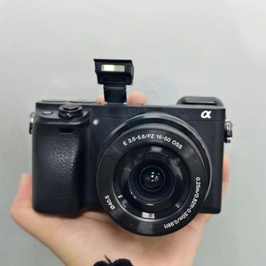 กล้องดิจิตอลมิเรอร์เลส HFT Professional Alpha A6300 พร้อมเลนส์ 16-50 มม. เซ็นเซอร์ CMOS การ์ด SD ฟรีมเฟรม APS-C วิดีโอ 4K UHD ขายส่ง - Product Image 3