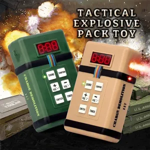 Juego de Cosplay CS, nuevo paquete de explosivos tácticos, juguete de <span class=keywords><strong>granada</strong></span> de humo para niños Airsoft con efectos de sonido ligero para niños, el mejor regalo - Product Image 2