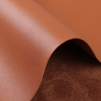 Cuir synthétique PVC, daim chamois, cuir texturé Napa pour siège de voiture, boîte, tapis de table, ceinture, boîte, produit en cuir, tissu en gros