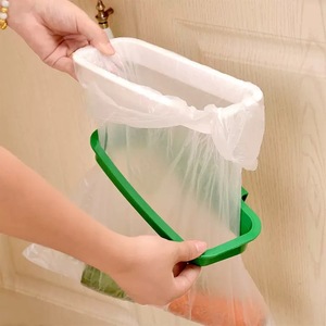 High Quality Portable Hanging Trash <strong>Bin</strong>, Space Saving Plastic Garbage Bag Storage <strong>Rack</strong> - Product Image 1