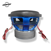 Subwoofer de haute qualité à double bobine de 2 ohms, 2000 watts, 12 pouces, panier en aluminium pour l'audio automobile