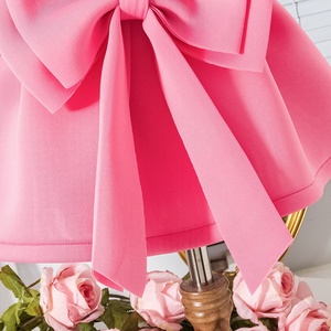 Nuovo Vestito da Principessa per Bambine Primavera 2026 in Cotone con Pizzo, Volant e Fiocco, Disponibile in Stock, alla <span class=keywords><strong>Moda</strong></span> - Product Image 4