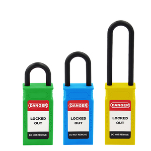 Cadenas de sécurité isolé <span class=keywords><strong>Lockey</strong></span> OTO 38 mm à anse en acier, installation facile, clés identiques, finition polie, modèles EP-8521~EP-8524 - Product Image 3