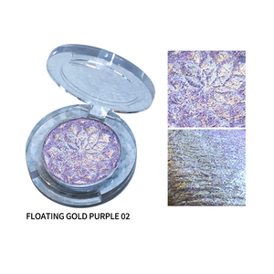 Ombretto Professionale Effetto Camaleonte - Ombretto in Polvere Pressata con Glitter OEM/ODM Produttore di Ombretti Glitterati - Product Image 4