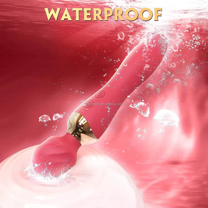 Potenti motori a doppia estremità vibratori a bacchetta vibrante all'ingrosso massaggiatori personali vibratori clitorideo da donna - Product Image 5