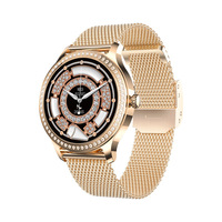 Montre connectée pour femmes avec de nombreux cadrans, moniteur d'oxygène sanguin, suivi du sommeil, calendrier, montres connectées de fitness LW105