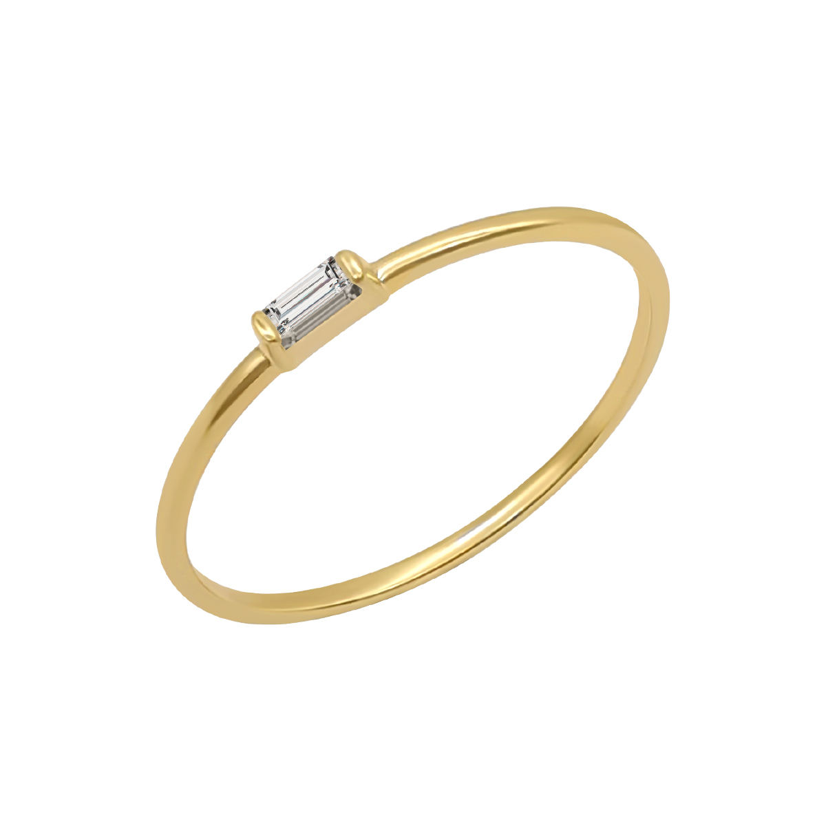 14K Yellow Gold Thumb Rings Stylish Durable Jewelry