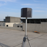 Détecteur de drones professionnel fixe, détection à 360°, portée de 3 à 5 km, 70 MHz-8 GHz, durable, résistant à l'eau, en ABS