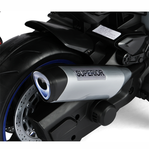 Đẹp 12 Volt trẻ em Xe máy điện xe máy lớn cho trẻ em 10 tuổi Xe pin Nhựa Tùy Chỉnh Unisex 2 bánh xe CN; heb - Product Image 5