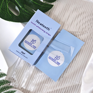 Bandes blanchissantes pour les dents sans peroxyde PAP, vente chaude, 14 sachets, résultat rapide, ruban blanchissant pour les dents, personnalisé - Product Image 6