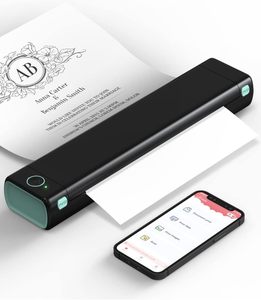 Impresora térmica portátil Phomemo M08F A4, miniimpresora compacta para IOS, Android, impresora para viajes escolares y estudios - Product Image 1