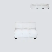 NS Boucle Easy Clean Fabric Module Sofa Bọc Ghế Phòng Khách Ghế Sofa Hiện Đại Bộ Đồ Nội Thất Trong Nhà Câu Lạc Bộ Văn Phòng