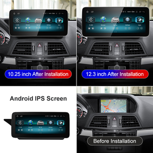 Snapdragon665 sistema Android Carplay AUTO para Mercedes Benz Clase E C207 A207 reproductor de vídeo para coche navegación Multimedia GPS - Product Image 2