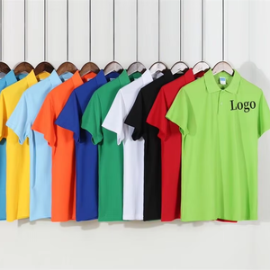 High Quality 100% Cotton 12 Colors Custom Printing Embroidery Oem Logo Plain Blank Men Polo T Shirt Polo Shirt